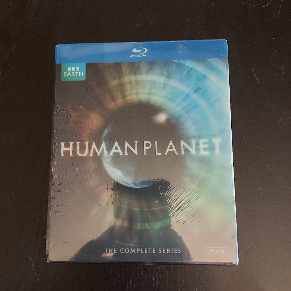 Human Planet: The Complete Series (Blu-ray, 2011, 3-Disc Set) Lenticular Cover